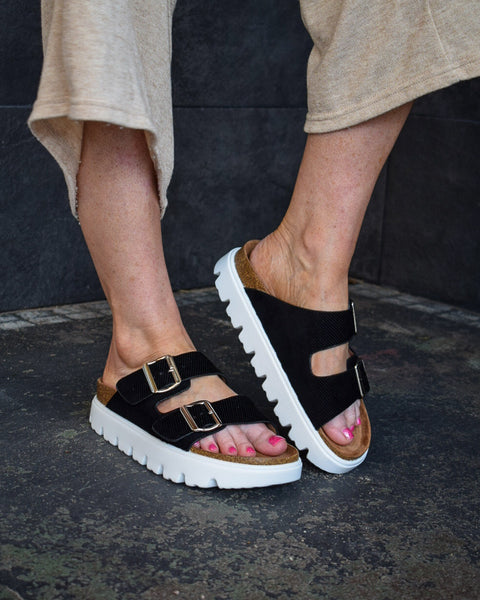 JAZMIN SANDAL BY VERY G - BLACK
