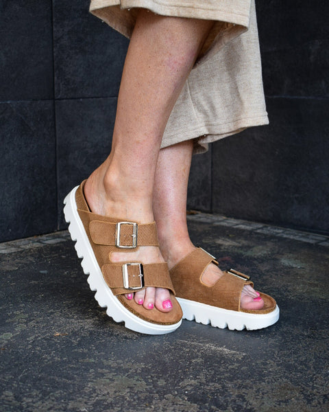 JAZMIN SANDAL BY VERY G - TAN