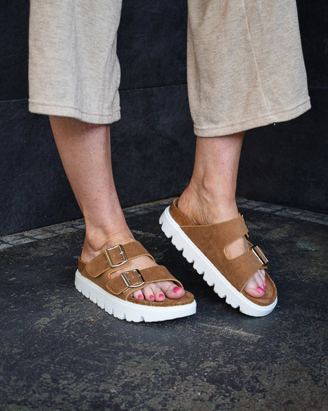 JAZMIN SANDAL BY VERY G - TAN