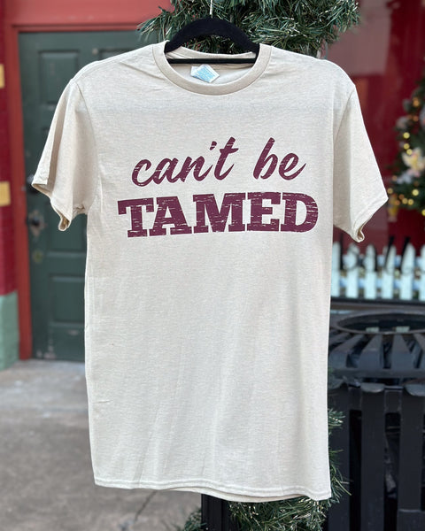 CAN'T BE TAMED GRAPHIC TEE