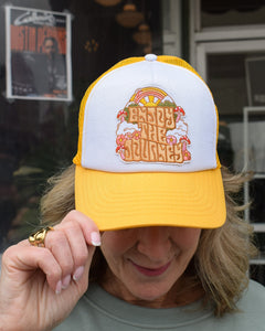 ENJOY THE JOURNEY TRUCKER HAT