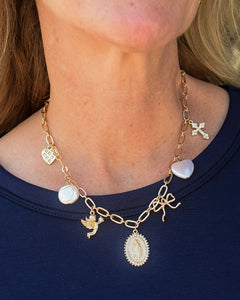 SAINT CHARM NECKLACE - GOLD