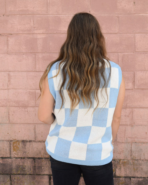 LA DOLCE VITA SLEEVELESS SWEATER KNIT TOP