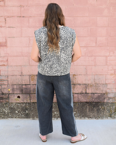 CAN'T Y0U SEE ME PANT - BLACK