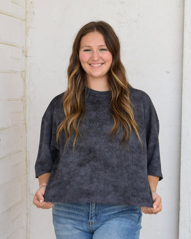 LOLA SHIRT- CHARCOAL