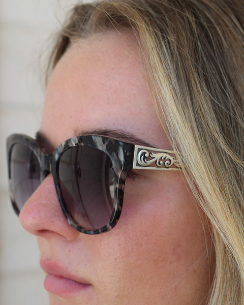 KAYTANA SUNGLASSES - GREY CHIP - BY BRIGHTON