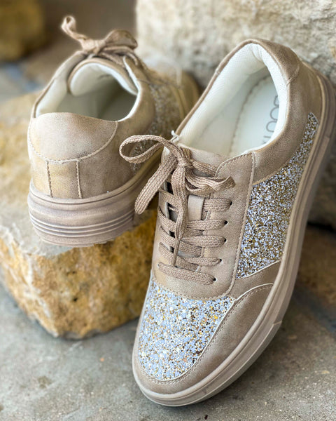RAD SNEAKER BY CORKY'S - GOLD