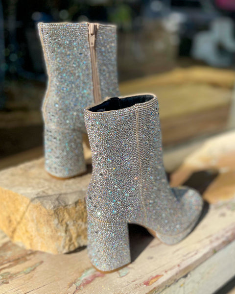 BUSSIN RHINESTONE BOOT BY CORKY'S