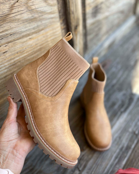 CABIN FEVER BOOT BY CORKY'S - CARAMEL