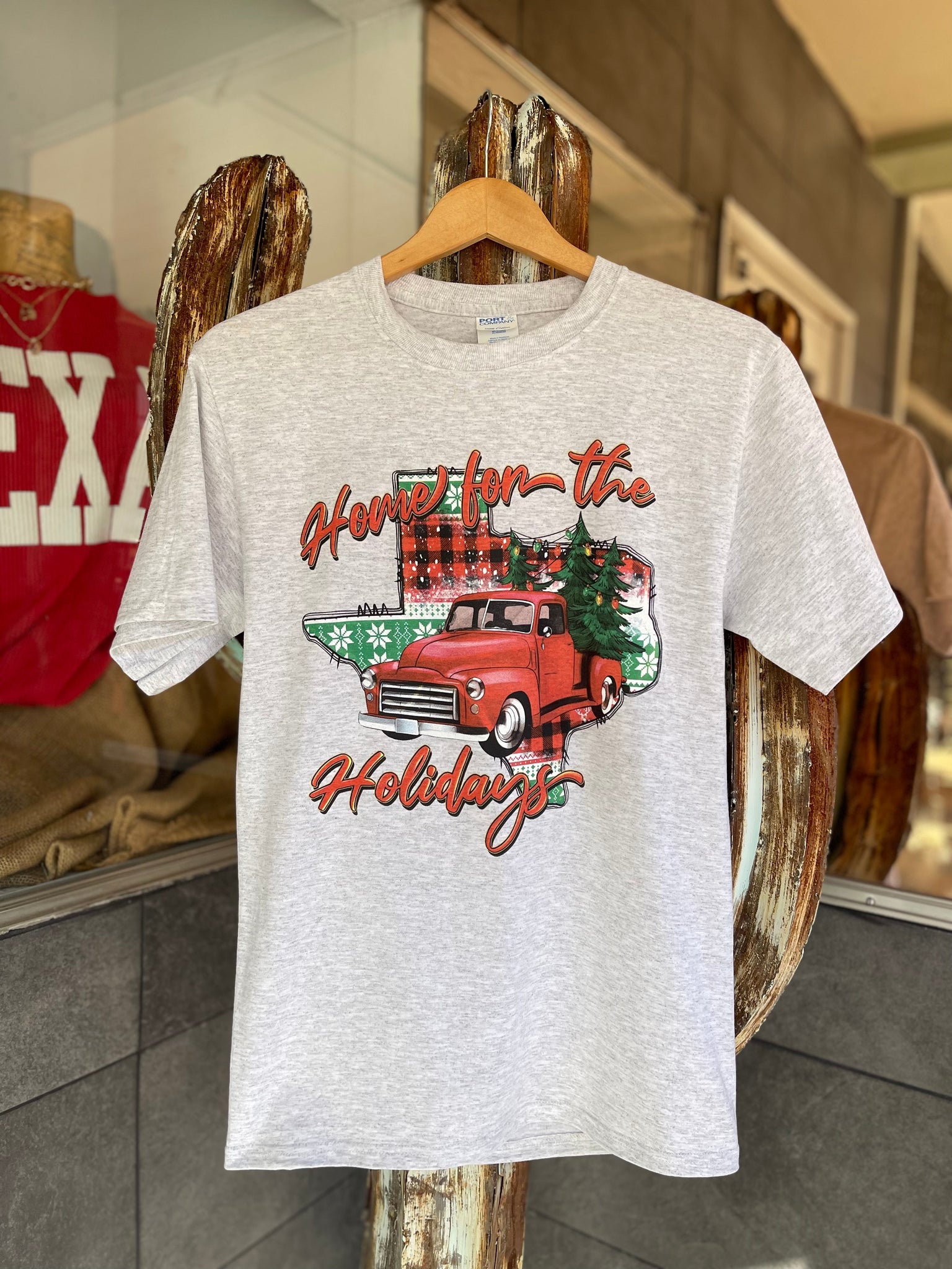 HOME FOR THE HOLIDAYS TEE