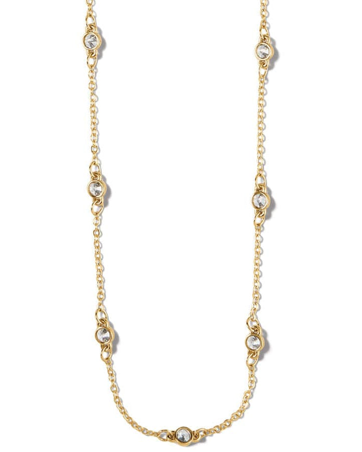 ILLUMINA PETITE GOLD COLLAR NECKLACE- BRIGHTON