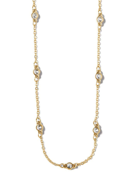 ILLUMINA PETITE GOLD COLLAR NECKLACE- BRIGHTON