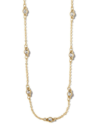ILLUMINA PETITE GOLD COLLAR NECKLACE- BRIGHTON