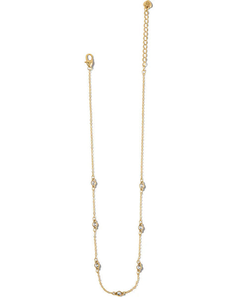 ILLUMINA PETITE GOLD COLLAR NECKLACE- BRIGHTON