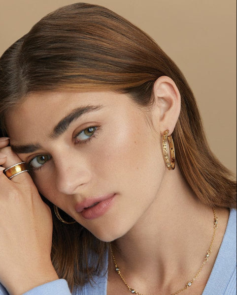 ILLUMINA PETITE GOLD COLLAR NECKLACE- BRIGHTON