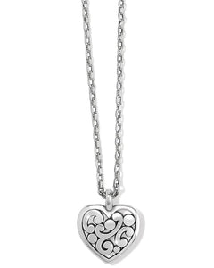 CONTEMPO HEART PETITE NECKLACE- BRIGHTON