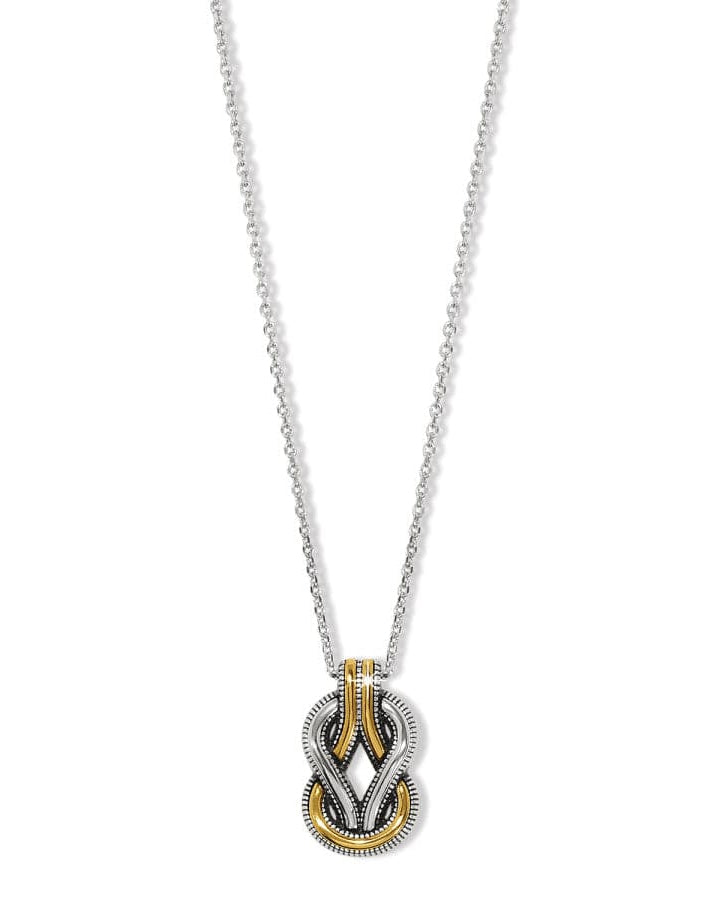 INTERLOK HARMONY TWO-TONE NECKLACE- BRIGHTON