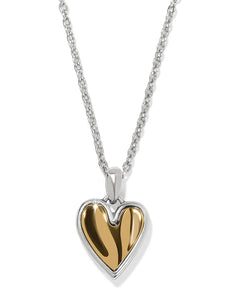 CASCADE HEART PETITE NECKLACE- BRIGHTON