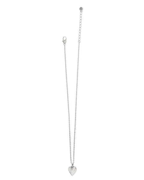 CASCADE HEART PETITE NECKLACE- BRIGHTON