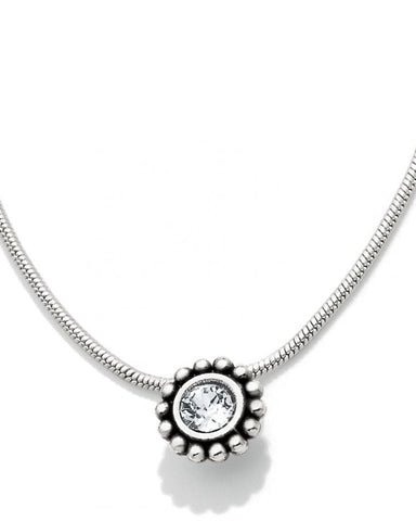 TWINKLE PETITE SILVER NECKLACE- BRIGHTON oldie