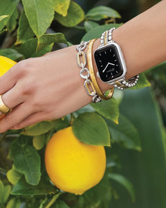 RESTOCKED- PRETTY TOUGH TWO TONE WATCH BAND- BRIGHTON