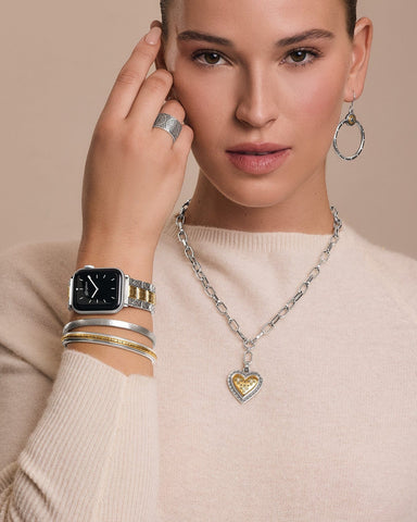 MOSAIC TWO-TONE WATCH BAND- BRIGHTON