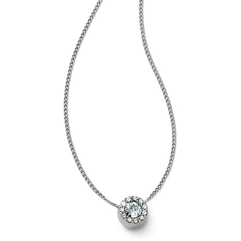 ILLUMINA SOLITAIRE NECKLACE- BRIGHTON