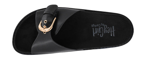 Corkys Passport Sandal - Black - FINAL SALE