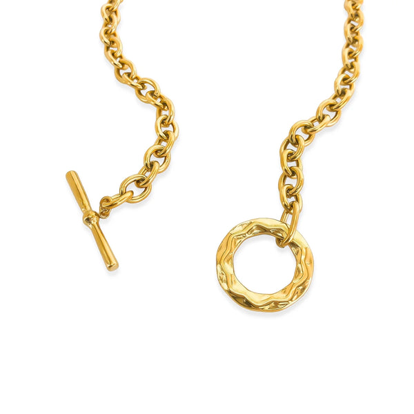 CORA NECKLACE - WATER RESISTANT - GOLD