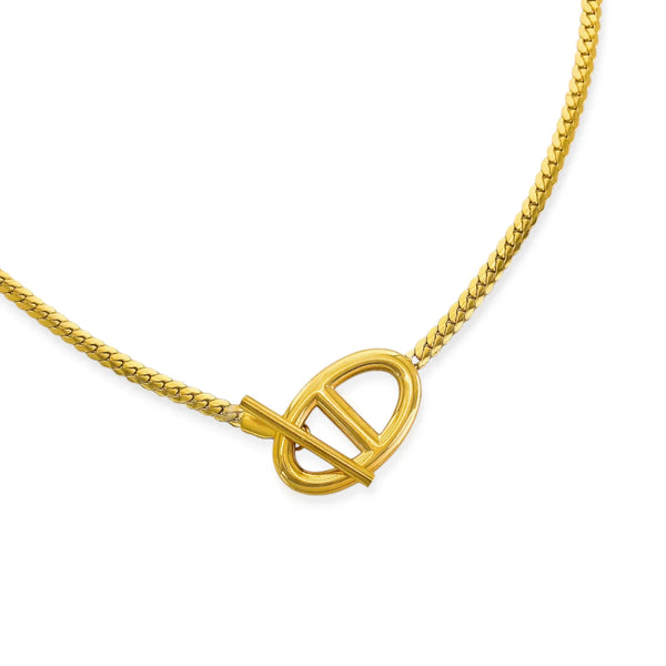 BRANDY NECKLACE - WATER RESISTANT - GOLD