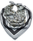 Paisley Scarf - Dark Grey - Salty Lime Boutique