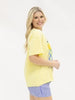 Squeeze The Day Graphic Tee - Yellow