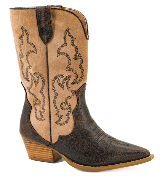 Somebody's Problem Boots by Corkys - Espresso Sand - Salty Lime Boutique