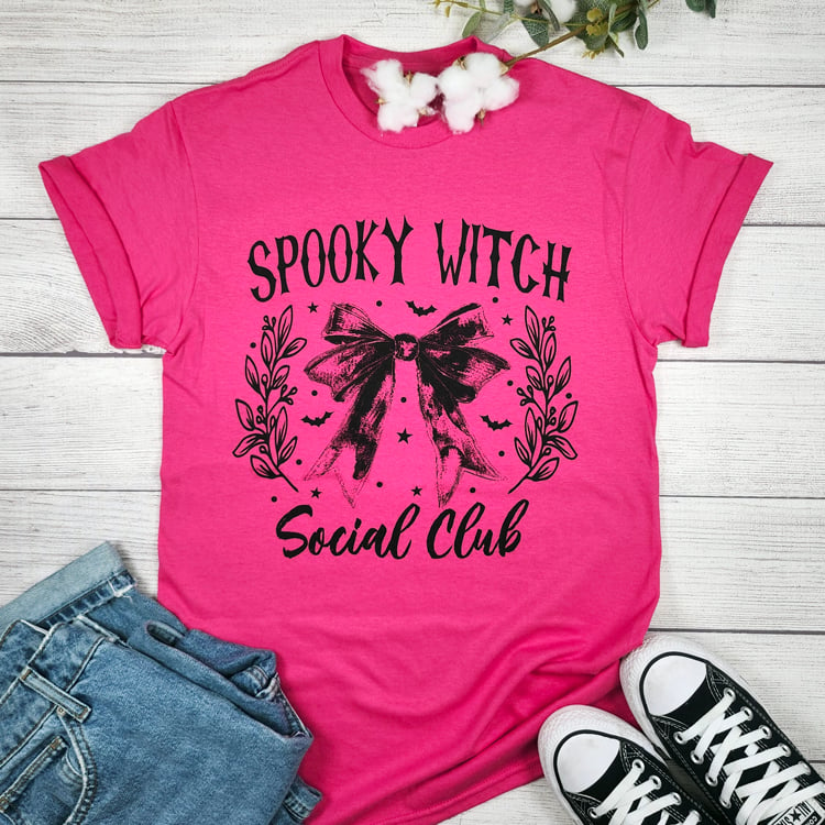 SPOOKY WITCH SOCIAL CLUB GRAPHIC TEE