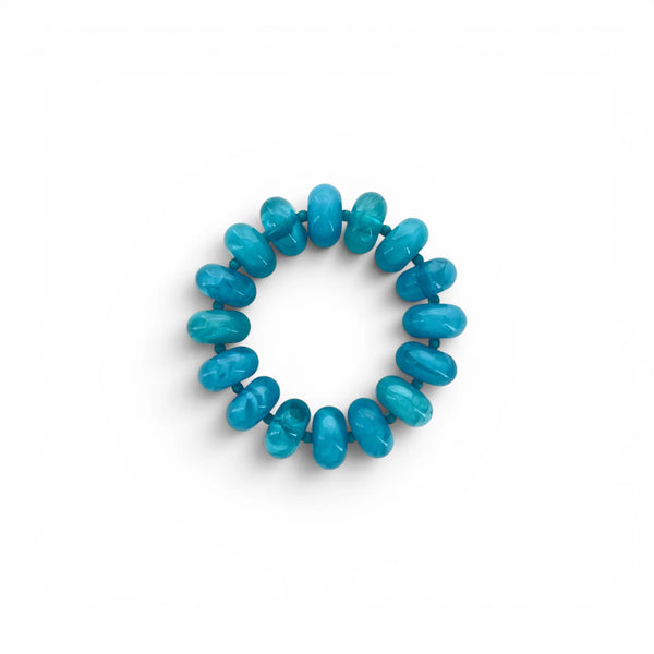 Candy Colored Rondelle Beaded Bracelet - 7 Colors