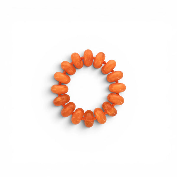 Candy Colored Rondelle Beaded Bracelet - 7 Colors