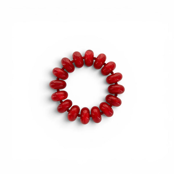 Candy Colored Rondelle Beaded Bracelet - 7 Colors