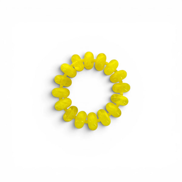 Candy Colored Rondelle Beaded Bracelet - 7 Colors