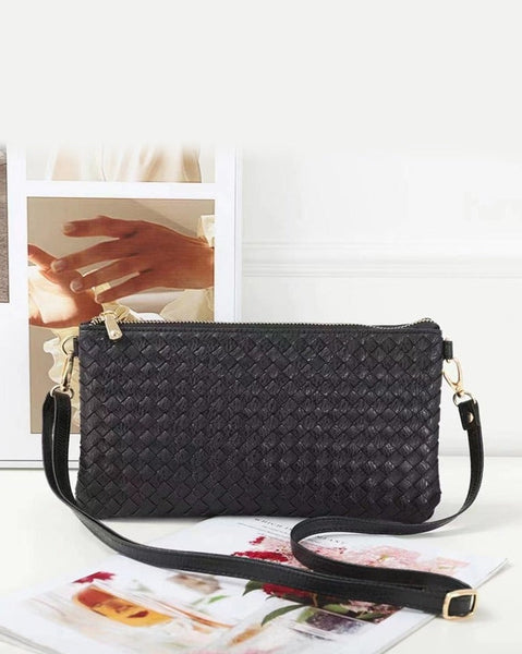 restock - TABITHA ALL IN ONE CLUTCH - BLACK