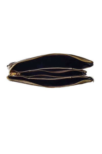 restock - TABITHA ALL IN ONE CLUTCH - BLACK