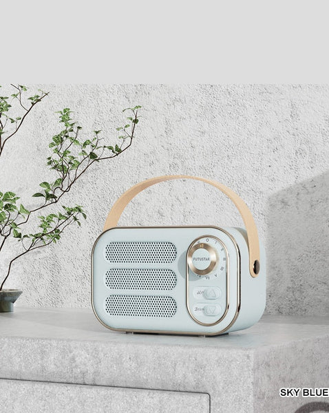 RETRO RADIO BLUETOOTH SPEAKER - 5 COLORS