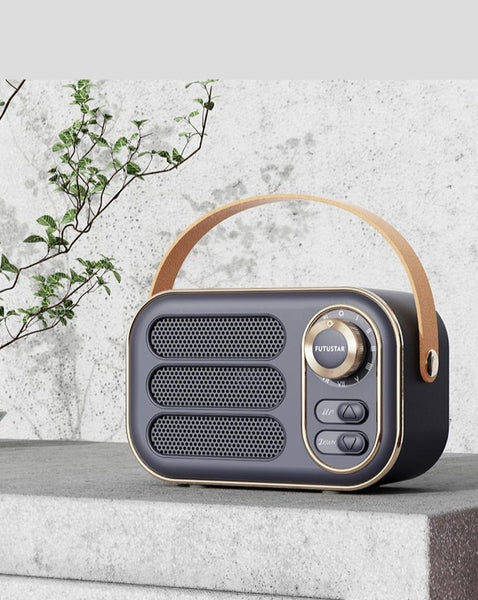 RETRO RADIO BLUETOOTH SPEAKER - 5 COLORS