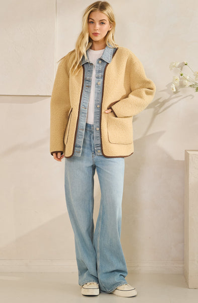 TRAILHEAD TEDDY SHERPA LEECE JACKET