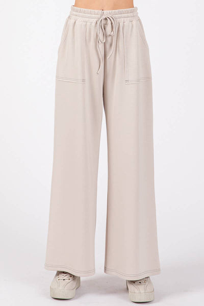 DEMI TOP AND PANT SET -  PINK