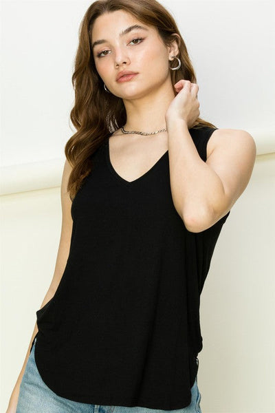 CALL ME YOURS SOFT TANK - BLACK