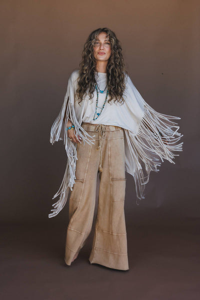 Western Showstopper Fringe Top - Salty Lime Boutique
