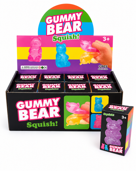 Gummy Bear Squish! – 12 Piece Display MSND7 - Salty Lime Boutique