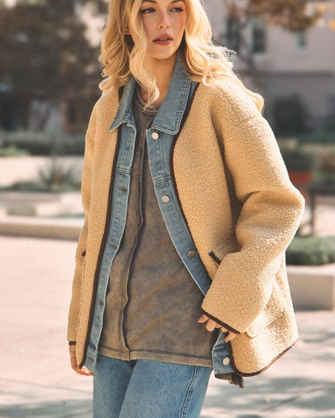 TRAILHEAD TEDDY SHERPA LEECE JACKET