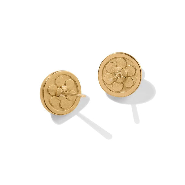Brighton Contempo Post Gold Earrings