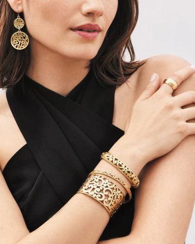 CONTEMPO GOLD SLIM BANGEL- BRIGHTON